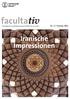 facultativ Theologisches und Religionswissenschaftliches aus Zürich Nr. 2 Herbst 2015 Iranische Impressionen