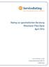 Rating zur ganzheitlichen Beratung Rheinland-Pfalz Bank April 2016