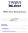 TERRA Kasse Backup Service