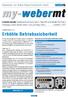 Erhöhte Betriebssicherheit. Newsletter von Weber Maschinentechnik GmbH COMPATROL 2.0