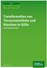 Transformation von Tierarzneimitteln und Bioziden in Gülle -Eine Literaturstudie-