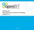 Satzung des Open Business, Innovation, Technology - openbit e. V.