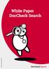 White Paper DocCheck Search