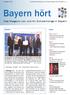 Bayern hört. Das Magazin von und für Schwerhörige in Bayern. würdigte Manfred Hartmann in seiner