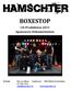 HAMSCHTER BOXESTOP. CD-Produktion 2013 Sponsoren-Dokumentation