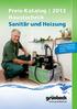 Preis-Katalog 2013 Haustechnik Sanitär und Heizung