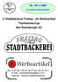 4. Stadtbäckerei Freitag / JK-Werbeartikel Tischtennis-Cup des Rotenburger SC