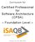 Certified Professional for Software Architecture (CPSA) Foundation Level