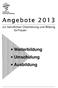 Landkreis Limburg-Weilburg. Angebote 2013. zur beruflichen Orientierung und Bildung für Frauen. Weiterbildung Umschulung Ausbildung