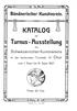 zoüslin: Schweizerischen Kunstvereins in der kantonalen Turnhalle in Chur vom 1. Sept. bis 15. Sept. 1907. Preis 30 Cts.