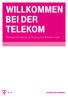 Willkommen bei der Telekom. Wichtige Informationen zur Nutzung Ihrer Mobilfunk-Karte