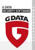 1. Einführung 2. Installation 3. G DATA ManagementServer 5. G DATA WebAdministrator. 6. G DATA MobileAdministrator. 9. G DATA Security Client für Mac