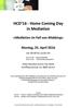 HCD 16 - Home Coming Day in Mediation