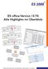 ES office-version 10.70: Alle Highlights im Überblick.