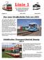 Linie 1. Die Online-Zeitung der Straßenbahnfreunde Chemnitz e.v. Ausgabe 43 Heft 1/2016 Februar 2016. Das neue Straßenbahn-Netz von 2001