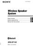 Wireless Speaker System