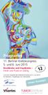 Programm. 11. Berliner Krebskongress 5. und 6. Juni 2015. neues Konzept. Brustkrebs und Hautkrebs Klinik und Praxis im Dialog