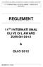 INTERNATIONAL OLIVE OIL AWARD ZURICH