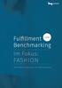 Fulfillment. Benchmarking Im Fokus: FASHION. Benchmarks & Potenziale in der Fashion - Branche