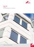 Roto NT Katalog für Kunststofffenster und -fenstertüren. Roto NT. Fenster- und Türtechnologie