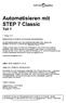 STEP 7 Classic. Automatisieren mit. Teil 1 ISBN: 978-3-943211-41-2. Bibliografische Informationen der Deutschen Nationalbibliothek