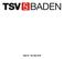 TSV Neue Sektion Baden Heft Nr. 132 2