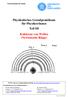 Physikalisches Grundpraktikum für Physiker/innen Teil III Kohärenz von Wellen (Newtonsche Ringe)