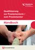 Qualifizierung zur Praxismentorin / zum Praxismentor. Handbuch