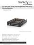3,5 -Bay 2,5 -Dual-SATA Festplatten Hot-Swap- Wechselrahmen
