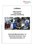 Leitfaden. Eignungstest Lehrvertrag Lehrlings-Ausbildung. Automobil-Mechatroniker /-in Automobil-Fachmann /-frau Automobil-Assistent /-in