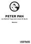 PETER PAN. von Dietrich Trapp nach James M. Barrie. Material