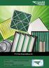 Camfil Farr. Filterhandbuch. Luftfilterlösungen. Camfil Farr CLEAN AIR SOLUTIONS