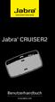 Jabra CRUISER2. Benutzerhandbuch. www.jabra.com MUTE VOL - VOL + jabra