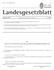 Landesgesetzblatt Jahrgang 2007 Ausgegeben und versendet am 25. April 2007 9. Stück