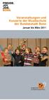 Veranstaltungen und Konzerte der Musikschule der Bundesstadt Bonn Januar bis März 2011