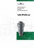 Valvola di sfogo aria Air release valve Ventouse Be-und Entlüftungsventil VA PVC-U