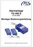 Alarmanlage TG 400 S Art.-Nr. 80503 Montage-/Bedienungsanleitung