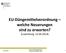 EU-Düngemittelverordnung welche Neuerungen sind zu erwarten? (Luxemburg, 12.06.2014)