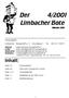 Der 4/2001 Limbacher Bote