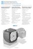 STÖBER ANTRIEBSTECHNIK. Compact Helical Geared Right-Angle Geared Motors