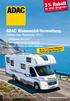 3 % Rabatt. ADAC Wohnmobil-Vermietung. Frühbucher-Preisliste 2015. für ADAC Mitglieder