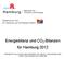 Energiebilanz und CO 2 -Bilanzen für Hamburg 2012