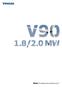 V90-1.8/2.0 MW Die Basis für sichere Erträge