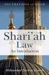 Einführung in die islamischen Rechtszwecke Maqāṣid al-šarīʿa