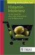 Histamin-Intoleranz. von Thilo Schleip. Neuausgabe TRIAS 2007. Verlag C.H. Beck im Internet:  ISBN 978 3 8304 3364 4. Zu Inhaltsverzeichnis