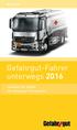 Bordbuch. Gefahrgut-Fahrer unterwegs 2016. Jahrbuch für Fahrer von Gefahrgut-Transporten