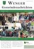 GEMEINDEAMT WENG IM INNKREIS 18 /2012. Verhandlungsschrift. über die öffentliche des Gemeinderates Weng im Innkreis am 18.06.2012