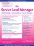 Service Level Manager