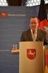 Rede für Herrn Minister Sander anlässlich der Niedersächsischen Energietage 2011 am in Goslar