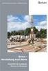 Merkblatt. Zement und Beton: Anforderungen an die Materialien zur Ausschreibung von Beton für Bauteile in Kontakt mit Trinkwasser W